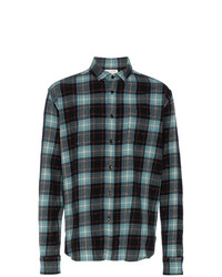 Saint Laurent Check Wool Shirt