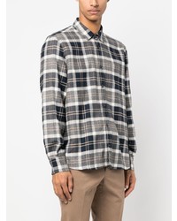 Peserico Checked Long Sleeved Shirt