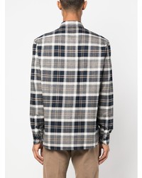 Peserico Checked Long Sleeved Shirt