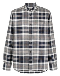 Peserico Checked Long Sleeved Shirt