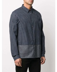 PS Paul Smith Checked Relaxed Fit Cotton Shirt