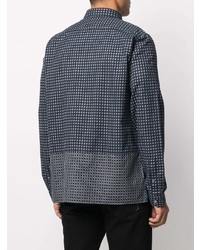 PS Paul Smith Checked Relaxed Fit Cotton Shirt