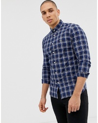 Lacoste Checked Slim Fit Logo Shirt