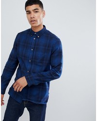 French Connection Large Over Check Shirt