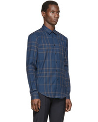 burberry flannel blue