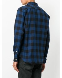 Woolrich Long Sleeved Checked Shirt
