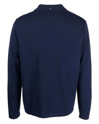 Levi's Panelled Long Sleeved Polo Shirt
