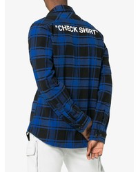 Off-White Quote Check Shirt
