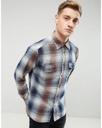 Esprit Shirt In Regular Fit In Heavy Check Cotton