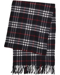 Burberry Checked Cashmere Scarf