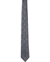 Ermenegildo Zegna Blue Paglie Tie