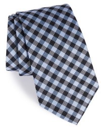 Nordstrom Shop Check Silk Wool Tie