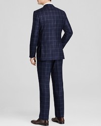 Canali Bold Windowpane Firenze Regular Fit Suit