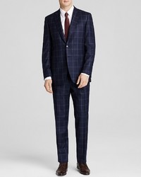 Canali Bold Windowpane Firenze Regular Fit Suit