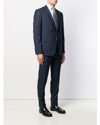 Isaia Check Two Piece Suit