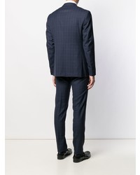 Isaia Check Two Piece Suit