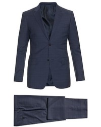 Gucci New Brera Checked Wool Suit