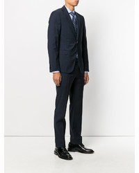 Z Zegna Two Piece Checked Suit