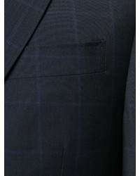 Z Zegna Two Piece Checked Suit