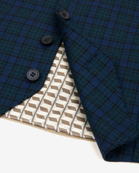 Ted Baker Teleafw Checked Wool Suit Vest