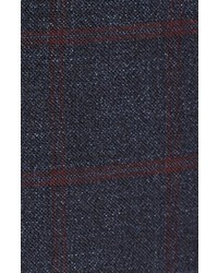 Ted Baker London Tightlines Trim Fit Windowpane Wool Cotton Sport Coat