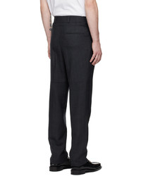 Martine Rose Navy Check Trousers
