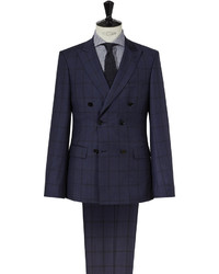 Reiss Constantine Double Breasted Wool Suit
