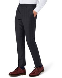 Topman Charlie Casely Hayford X Skinny Fit Check Suit Trousers