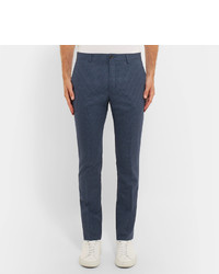 Paul Smith Ps By Slim Fit Checked Wool Trousers