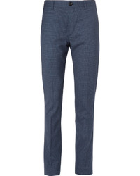 Paul Smith Ps By Slim Fit Checked Wool Trousers