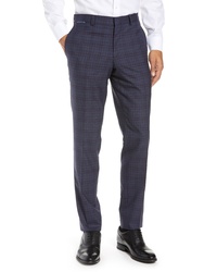 Ted Baker London Reese Check Wool Trousers