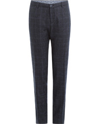 Etro Wool Trousers With Prince Of Wales Check