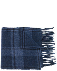 Polo Ralph Lauren Checked Fringed Scarf