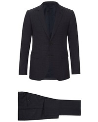 Lanvin Attitude Micro Check Wool Suit