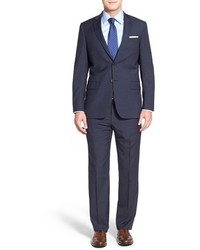 Hart Schaffner Marx Classic Fit Check Wool Suit