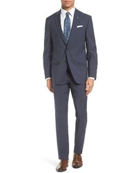 Ted Baker London Jay Trim Fit Check Stretch Wool Suit