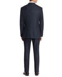 Ermenegildo Zegna Micro Checked Wool Suit