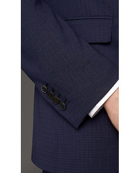 Burberry Modern Fit Travel Tailoring Check Wool Suit