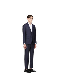 Ermenegildo Zegna Navy Wool Milano Easy Suit