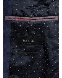Nobrand Prince Of Wales Check Wool Suit