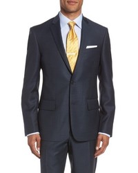 Nordstrom Shop Classic Fit Check Wool Suit