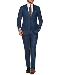 Suitsupply Sienna Regular Fit Windowpane Check Wool Suit
