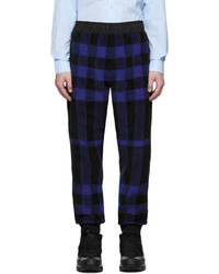 Burberry Blue Black Exploded Lounge Pants