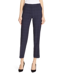 BOSS Tocanes Modern Check Wool Ankle Trousers