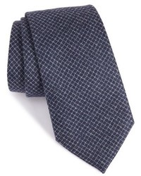 Armani Collezioni Check Wool Tie