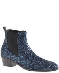J.Crew Collection Chelsea Glitter Boots