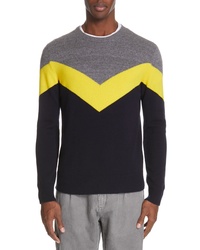 Eleventy Chevron Cashmere Sweater