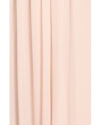 JS Boutique Strapless Ruched Chiffon Gown