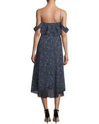 Camilla And Marc Lucia Off The Shoulder Chiffon Dress