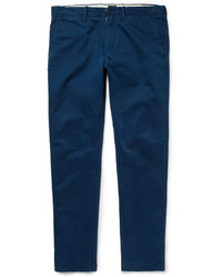 J.Crew 484 Slim Fit Washed Cotton Trousers